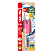 STABILO Stylo Plume Enfant EASYbirdy - Bois Naturel