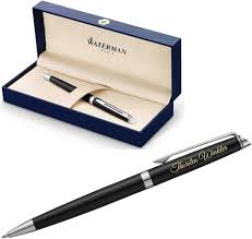 Stylo à Bille Waterman Hémisphère Gravé - Cadeau Homme