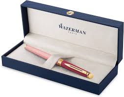 Stylo Plume Waterman Hémisphère en Métal et Laque Rose
