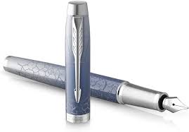 Parker IM Premium Polar : Stylo Plume Dégradé de Gris