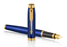 Parker IM Premium Stylo Plume Édition Limitée - Laque Bleue
