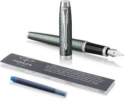 Stylo-plume Parker IM Vert Foncé - Pointe Fine Premium