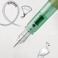 Parker Vector XL - Stylo Plume en Laque Verte Métallisée