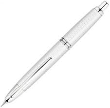 Stylo-plume rétractable PILOT CAPLESS BLANC