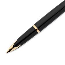 Stylo Plume Waterman Carène Noir Éclat