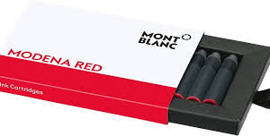 Cartouches d'Encre Montblanc Modena Red