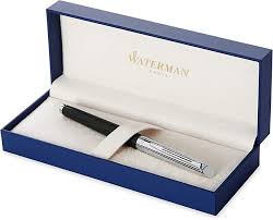 Stylo Plume Waterman Hémisphère à Pointe Fine - Édition Chromée
