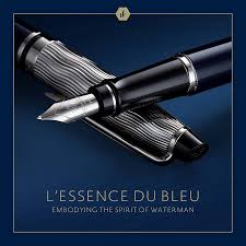 Stylo Plume WATERMAN Expert Noir Doré 23k - Coffret Cadeau