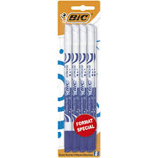 BIC Effaceurs Réécriveurs - Encre Bleue