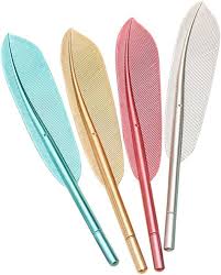 Katara 1799 - 4 Stylos à Gel Plume Rétro pour Dessin