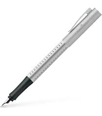 Stylo Roller Argenté Faber-Castell Hexo