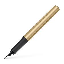 Stylo Plume Faber-Castell Grip Édition M Doré