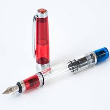 Stylo plume TWSBI Diamond 580 RBT Rouge & Bleu