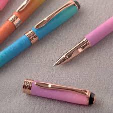 Stylo Plume Mat Jiqoe avec Dégradé de Couleurs