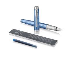 Stylo-plume Parker IM Bleu Premium - Pointe Moyenne