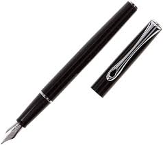 Stylo à Plume Diplomat Traveller - Noir Laqué