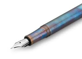 Kaweco LILIPUT Fireblue : Stylo-plume Exclusif en Acier Inoxydable