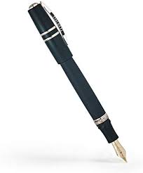 Stylo-plume Homo Sapiens Bronze Age Noir/Bronze - Taille M