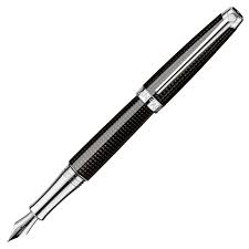 Stylo-plume Caran d'Ache LÉMAN DE NUIT en Or 18 Carats