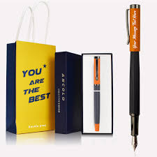 Stylo Plume Métal Noir Personnalisé
