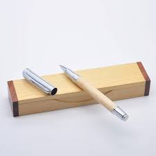 Stylo Roller Élégant en Bois d'Érable LACHIEVA LUX