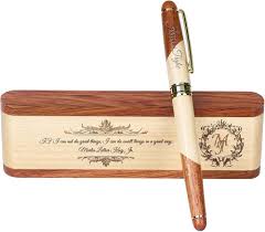 Ensemble de Stylos en Bois Personnalisés
