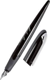 Stylo de Calligraphie Air Noir Rose - Élégance en Ligne
