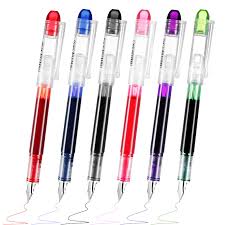 Ensemble de 6 Stylos à Plume Extra Fins