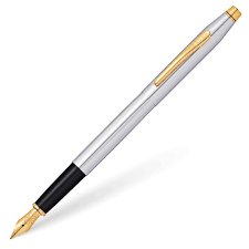 Stylo Plume CROSS Classic Century Medalist - Or 23 Carats - Écrin Inclus