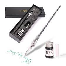 Lot de Stylos en Verre Aokuy pour Calligraphie