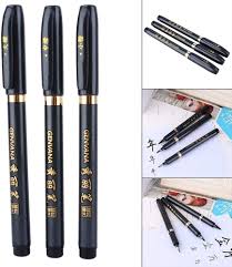 Ensemble de Stylos à Encre Calligraphie Japonaise et Chinoise