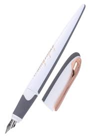 Stylo de Calligraphie Air Blanc Rose - Élégance en Ligne