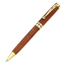 Stylo Gel Vintage en Bois de Bambou