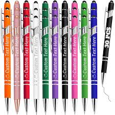 Lot de 30 Stylos Personnalisés avec Gravure