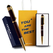 Stylos de Luxe Personnalisés avec Boîte - Cadeau Idéal