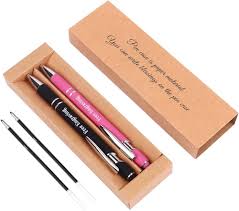 Stylo Personnalisé OXYEFEI avec Boîte Cadeau