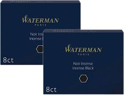 Recharges Waterman pour Stylos Plume - 2 Pack