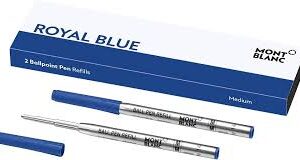 Recharge Montblanc 124493 pour Stylo Bille - 2x Royal