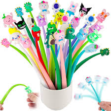 30 Stylos Kawaii Anti-Stress pour Enfants
